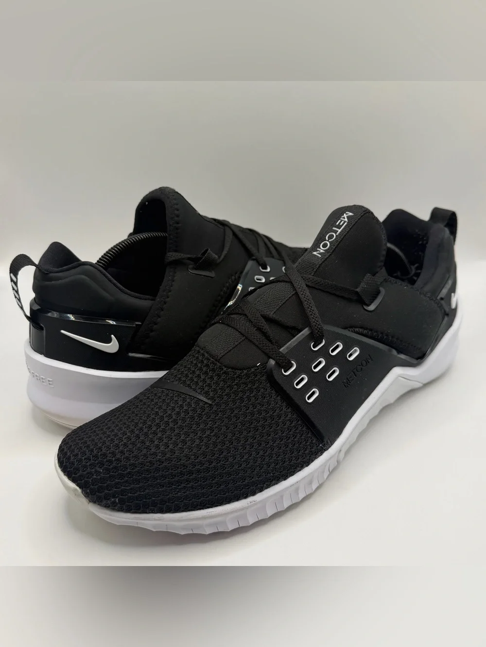 Nike Free X Metcon 2 Black White Men's Size 12 Training CrossFit AQ8306-004